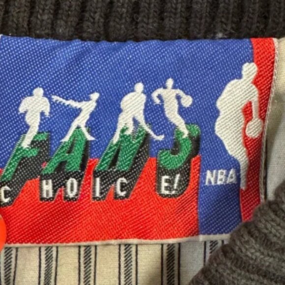 Vintage Fans Choice! NBA Boston Celtics Black and Green Varsity Jean Jacket L - Picture 3 of 7